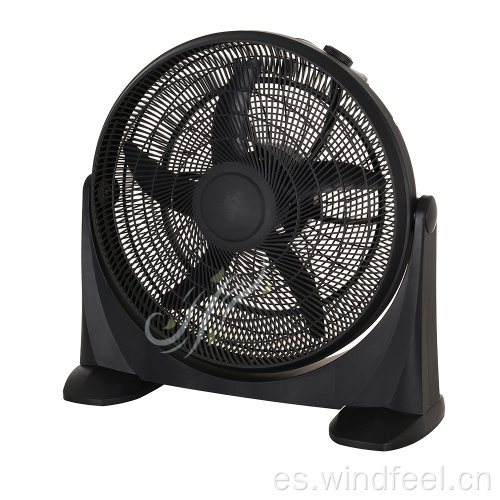 Ventilador de piso industrial de alta velocidad de 20 pulgadas Plasti Electronic Potente aire de refrigeración Ventilador industrial Ventilador comercial con montaje rápido